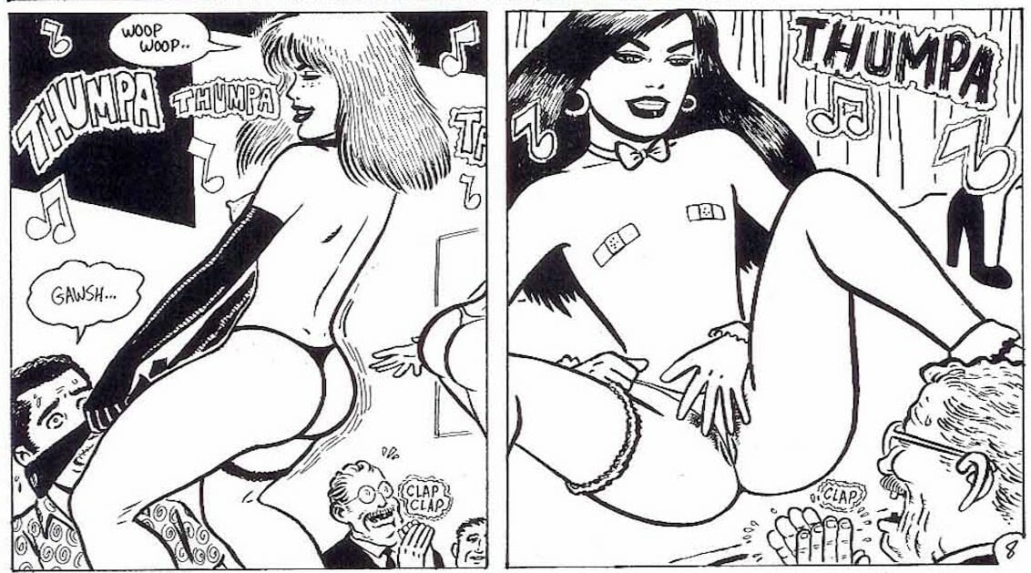 1132px x 629px - Sweat, Cum, and Tears: The Perverse Saving Grace of Eros Comix - The Gutter  Review
